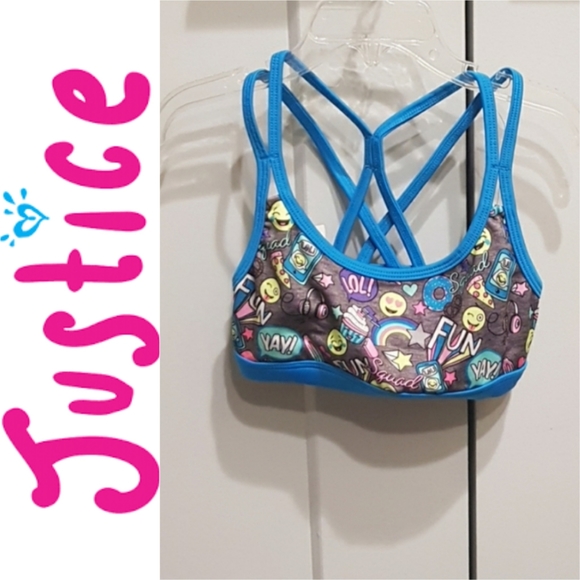 Emoji sports bra (sz 26) - Picture 1 of 4